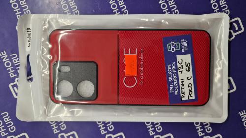 TPU silikonové pouzdro  pro Xiaomi Redmi 13C èervený - zvìtšit obrázek