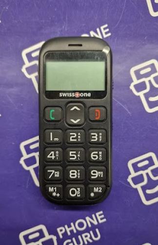 Telefon swisstone BBM 320c tlaèítko SOS èerná